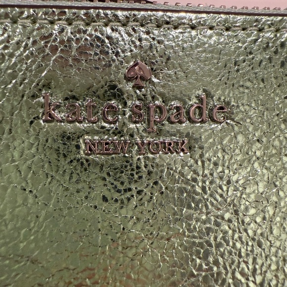 Kate Spade Lucy Metallic Small Wristlet - Picture 2 of 6